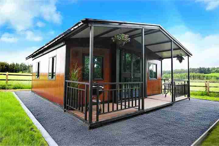 2 Bed modular home won by an EZ Winnings winner